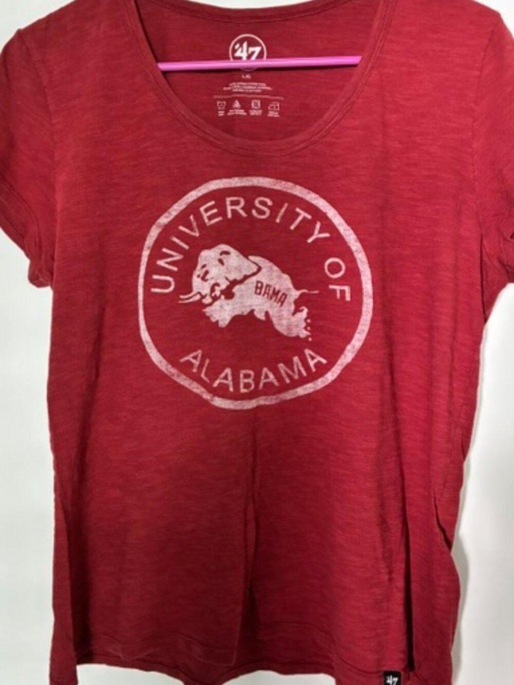 ALABAMA CRIMSON TIDE VINTAGE PREMIER '47 FRANKLIN TEE - Large